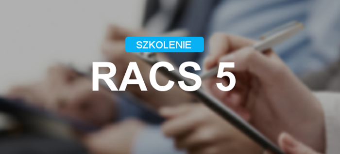 Szkolenie - Podstawy konfiguracji systemu RACS 5 / 26 stycznia 2023 / Poznań